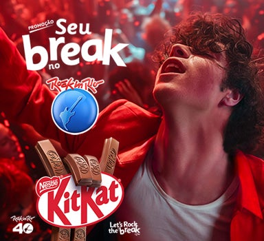 Promoção KitKat Seu Break no Rock In Rio